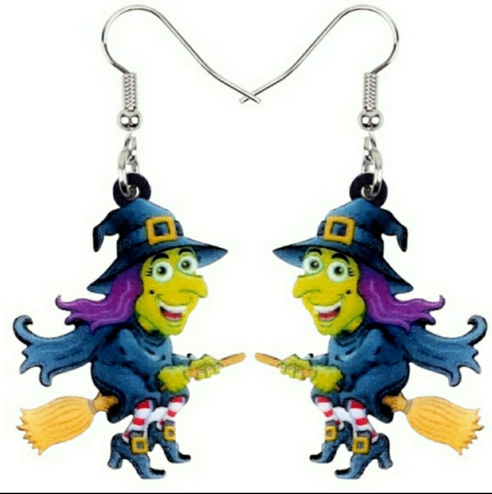 Women's witch earrings
